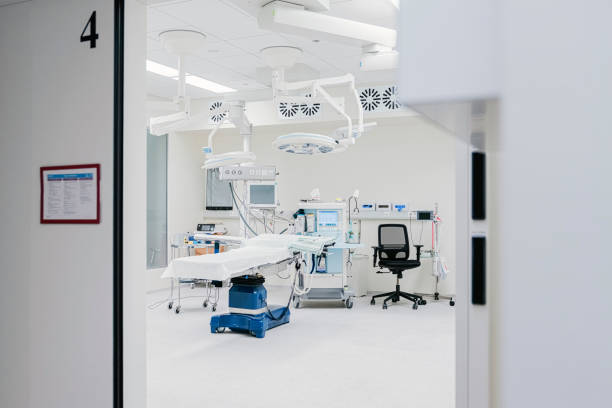 istock Interior of empty operation theater in a hospital 1473775071