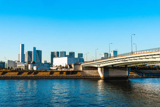 istock Sunrise in Ariake in Tokyo 1473776045