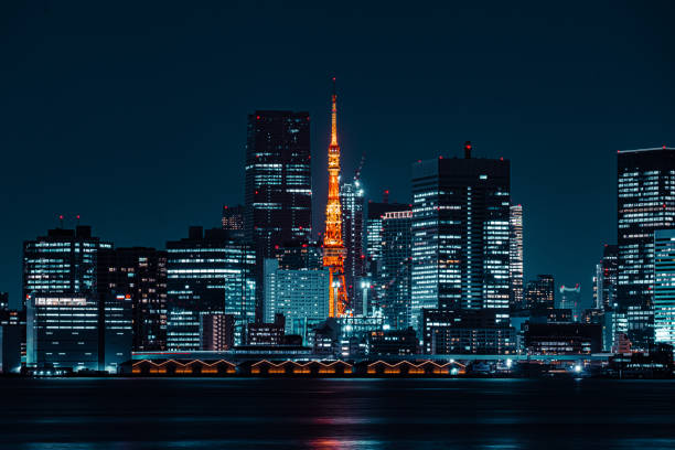 Tokyo Skyline at Night