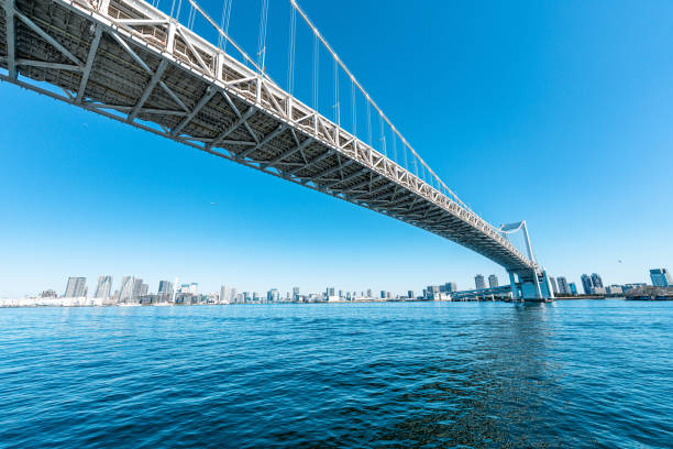 istock Rainbow Bridge over Tokyo Port 1473779751