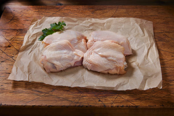 istock Raw Organic Chicken Thigh's 1473782226