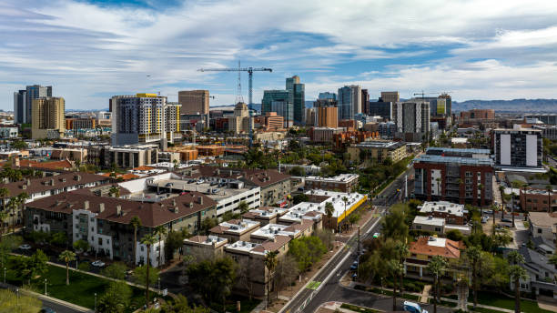 istock Aerial view of downtown Phoenix, Arizona 1473789403