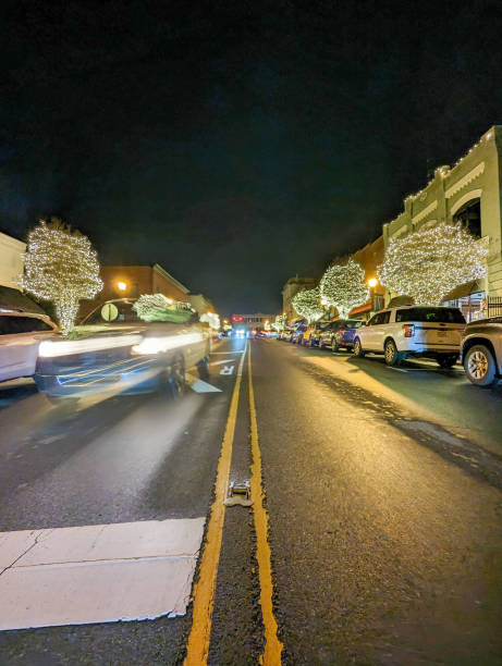 istock cool evening winter scenes during Christmas in Belmont NC 1473796108