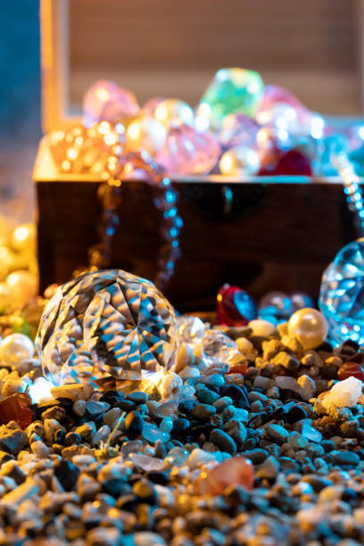 A dazzling gem in a treasure chest
