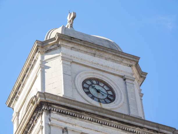 istock Clock part of a church 1473826408
