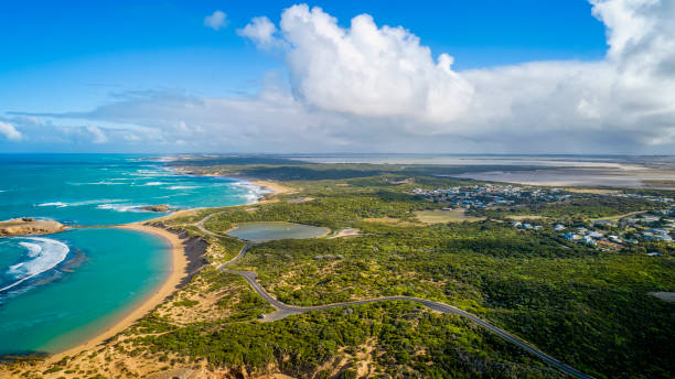 Beachport South Australia stock photo