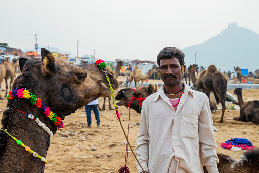 The Pushkar Fair, also called the Pushkar Camel Fair or locally as Kartik Mela or Pushkar ka Mela is an annual multi-day livestock fair and cultural fête held in the town of Pushkar near Ajmer city in Ajmer district in.