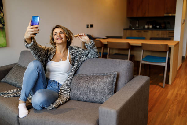 istock Enjoying free time at home 1473841957