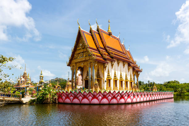 istock Wat Plai Laem Temple on Ko Samui island in Thailand 1473845403