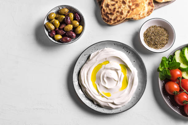 istock Labneh yogurt cream cheese for breakfast 1473858941
