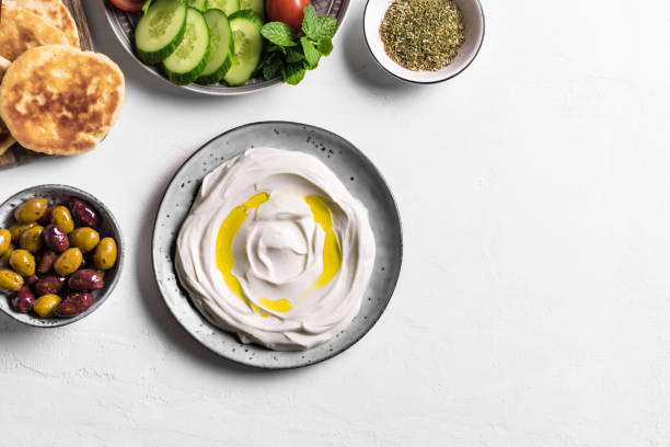 istock Labneh yogurt cream cheese for breakfast 1473858943