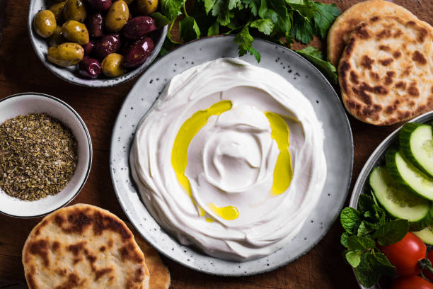 istock Labneh yogurt cream cheese for breakfast 1473858949