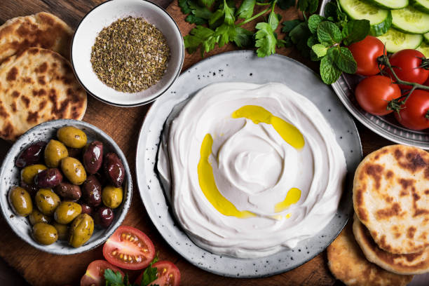 istock Labneh yogurt cream cheese for breakfast 1473858993