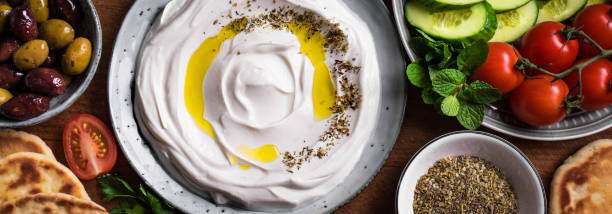 istock Labneh yogurt cream cheese for breakfast 1473859011