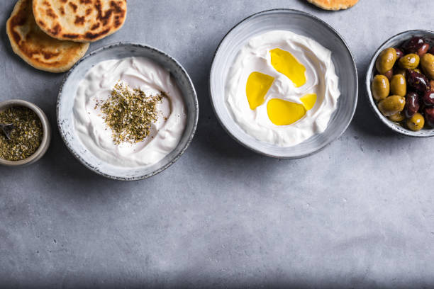 istock Labneh yogurt cream cheese dip 1473859046