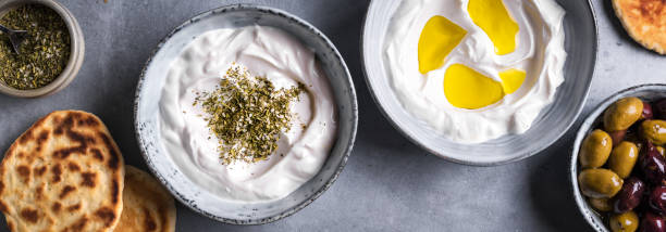 istock Labneh yogurt cream cheese dip 1473859053