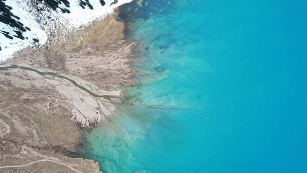 istock Lake in the mountains with turquoise blue water 1473861181