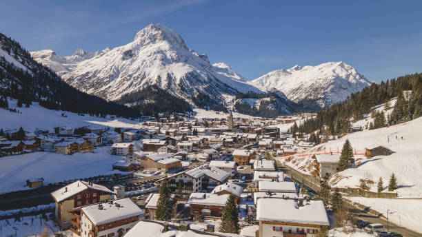 istock Snow-covered landscape and evergreens in Austria 1473867923