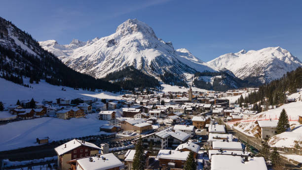 istock Snow-covered landscape and evergreens in Austria 1473867926