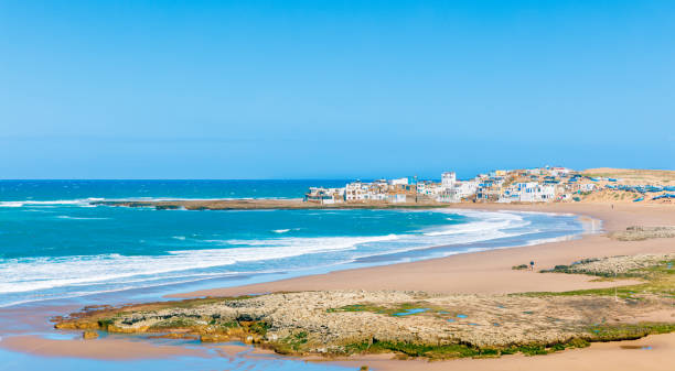 Village and ocean,  Tfnit in Morocco