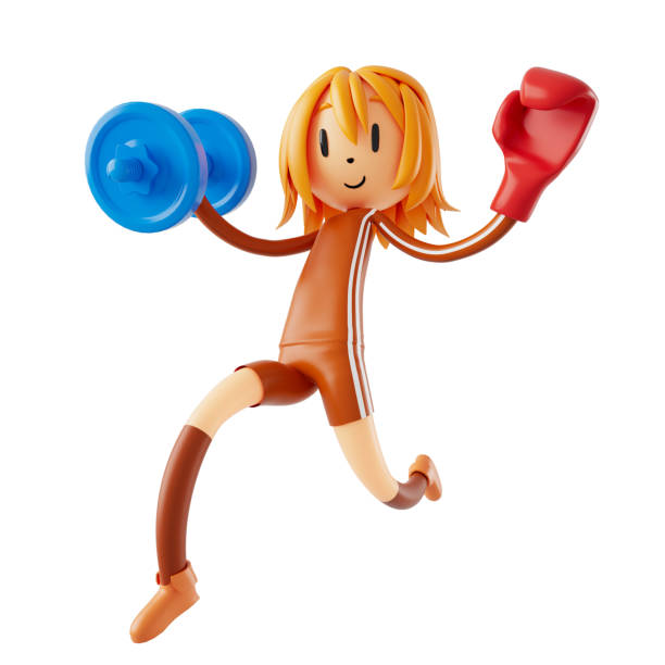 3d boy cartoon character in action with clipping path. 3d illustrator. sport activity. exercise fitness. workout training lifestyle. man player. technology VR. gym outdoor. cyberspace object concept. personaje de dibujos animados 3d boy en acción con clipping path. ilustrador 3d. actividad deportiva. ejercicio físico. estilo de vida de entrenamiento de entrenamiento. hombre jugador. tecnología vr. gimnasio al aire libre. concepto de objeto del ciber
