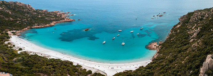 Photography of the coast and the sea in Corsica