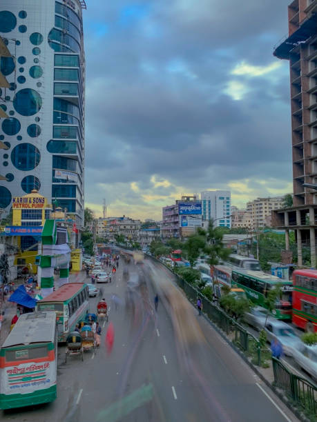 istock Busy city long exposure road 1473877692