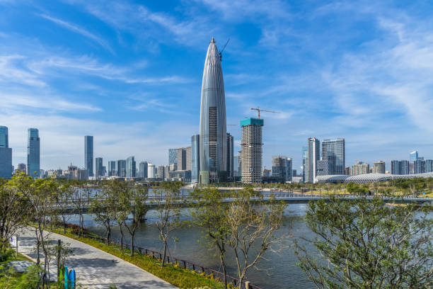 istock Financial District during the day in shenzhen 1473877867