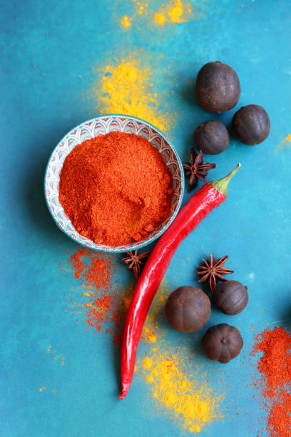 istock Vivid colors of spices 1473877987