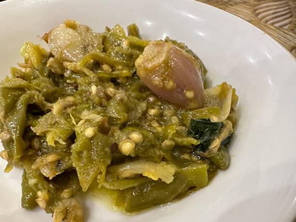 istock Green chili sauce 1473882208