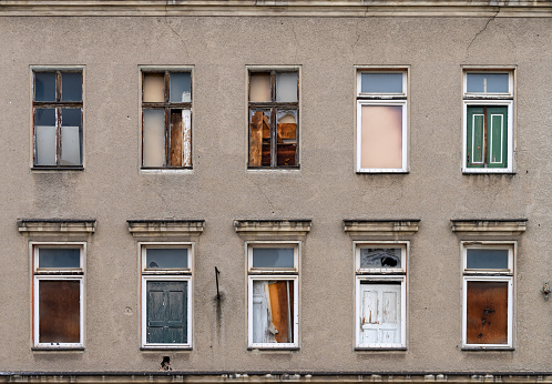 Some blocks of apartmets in Berlin, Germany.