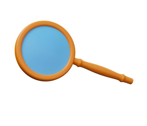 istock Magnifying Glass 3d icon. 3d render minimal cartoon illustration 1473905252
