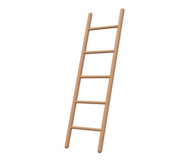 istock ladder 3d icon. 3d render minimal cartoon illustration 1473905281