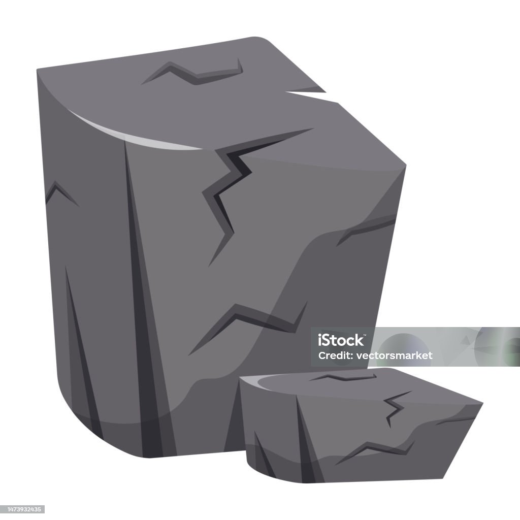 Graphite Rock Introducing rocks and stones icon set, a unique collection of flat icons inspired by nature's raw beauty. Each icon is carefully crafted to bring out the subtle details and textures of real rocks & stones. Boulder - Rock stock vector Graphite Rock Introducing rocks and stones icon set, a unique collection of flat icons inspired by nature's raw beauty. Each icon is carefully crafted to bring out the subtle details and textures of real rocks & stones. Boulder - Rock stock vector