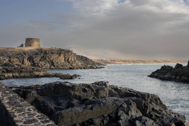 istock Historical tower on a hill, El Cotillo, Fuerteventura 1473936308