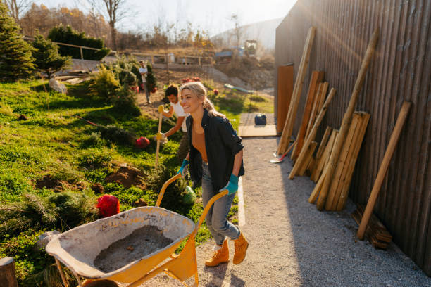 istock Landscaping of our yard 1473938101