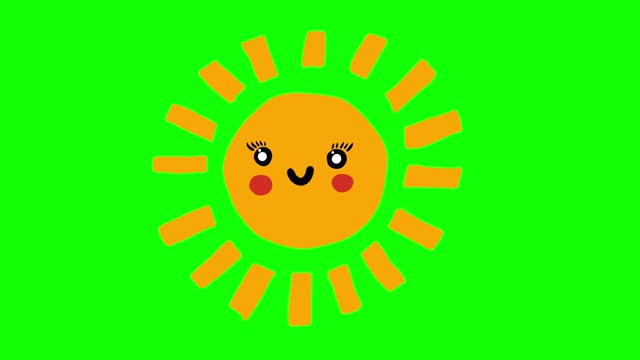 Sun animation new 4K