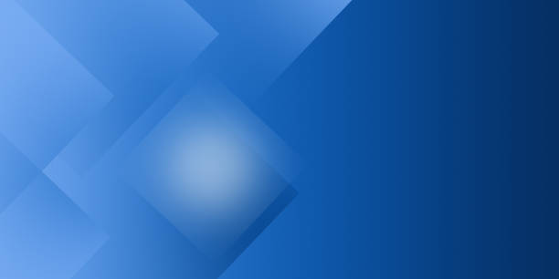 istock Abstract banner design with blue geometric background. Blue banner background. Abstract graphic design banner pattern background template 1473954748