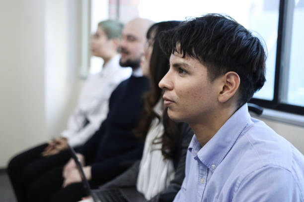 istock Diverse People attending in school classroom 1473955955