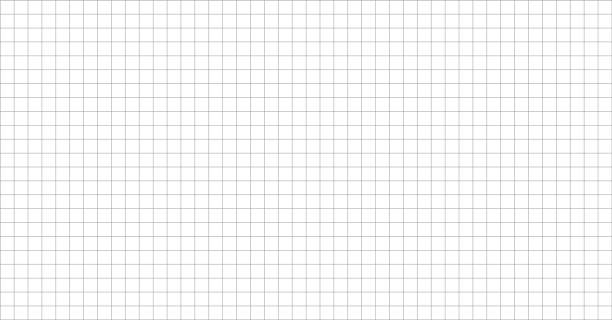 istock Seamless grid lined sheet of paper background. Checkered notebook paper gray color. Vector stock illustration. 1473968726