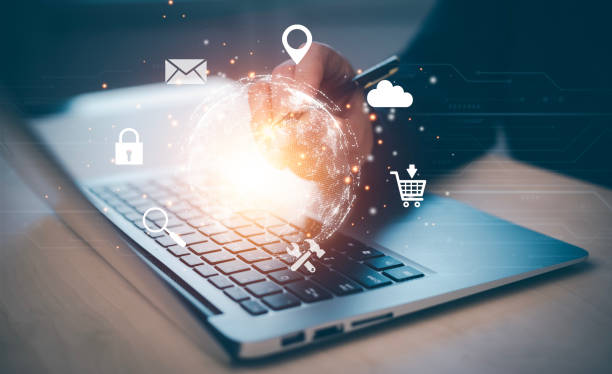 istock Metaverse with business concept, man using Smartphone and touch virtual globe with financial icons future technology, business goals, online communication,graph Screen Icon of a media screen,big data 1473971220