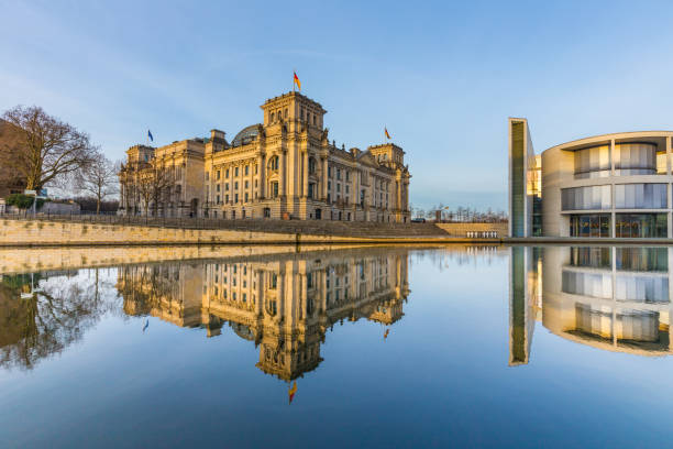 istock Reichstag with reflection in river Spree 1473978492