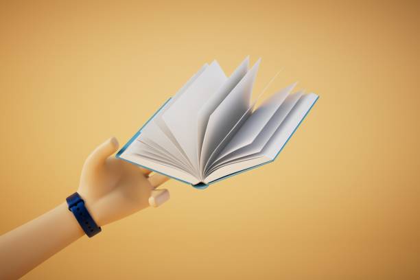 istock the concept of continuous learning. a hand with an open book on a pastel background. 3D render 1473982701
