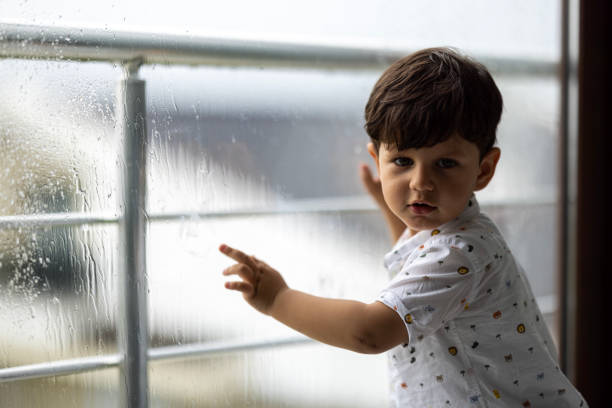 Child Tracing a sun