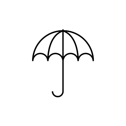 Umbrella Line Icon