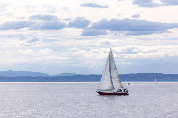 istock Small Sail Boat on the Bay 1474000804