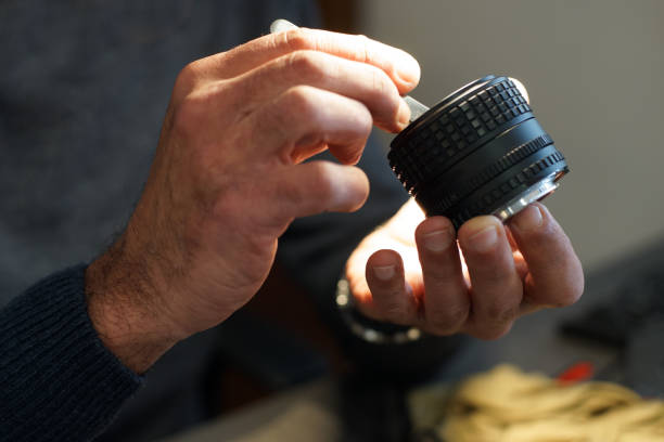istock Vintage lens repair n4 1474004569