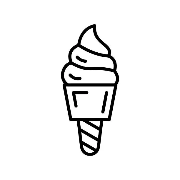 Vector illustration of Ice Cream Icon