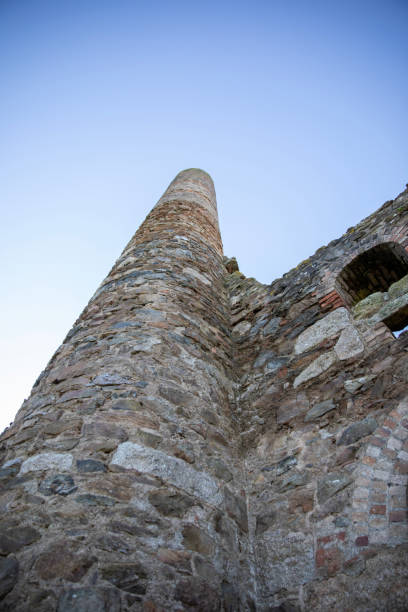 istock A closer look at some of the interesting architectural features at an abandoned tin mine. 1474023090