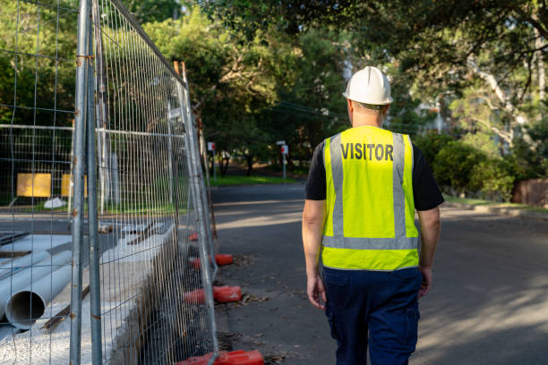 istock Quality inspector at the playground construction 1474024016
